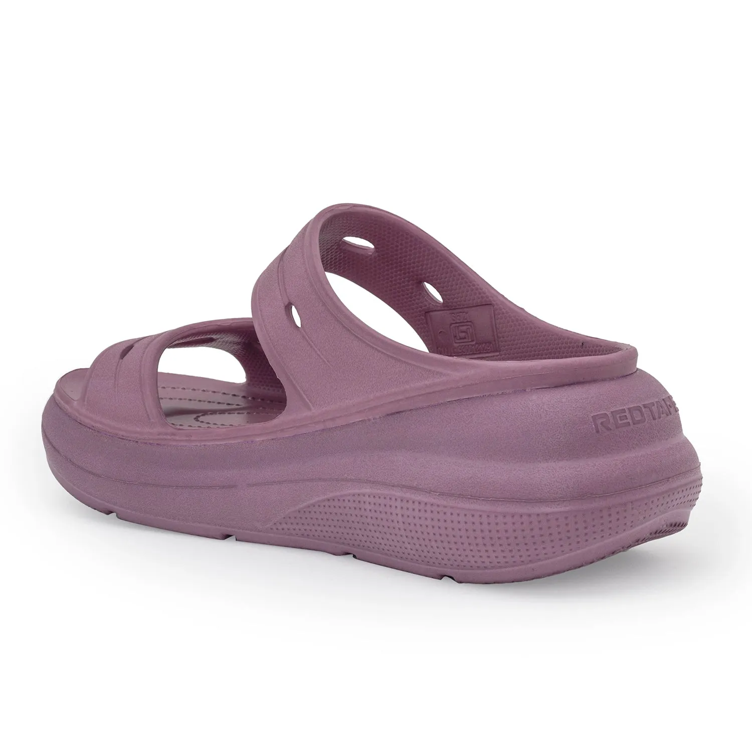 Red Tape Slip-on Sliders for Women | Refined Round-Toe Shape with the Relaxing Slip-On Support