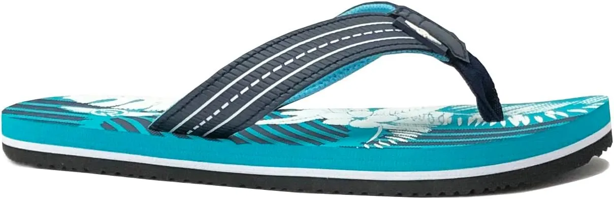 REDVOLUTION New Boys' Beach Sandal TRIBAL Tattoo | Geometric Bali Flip-Flop Sandals