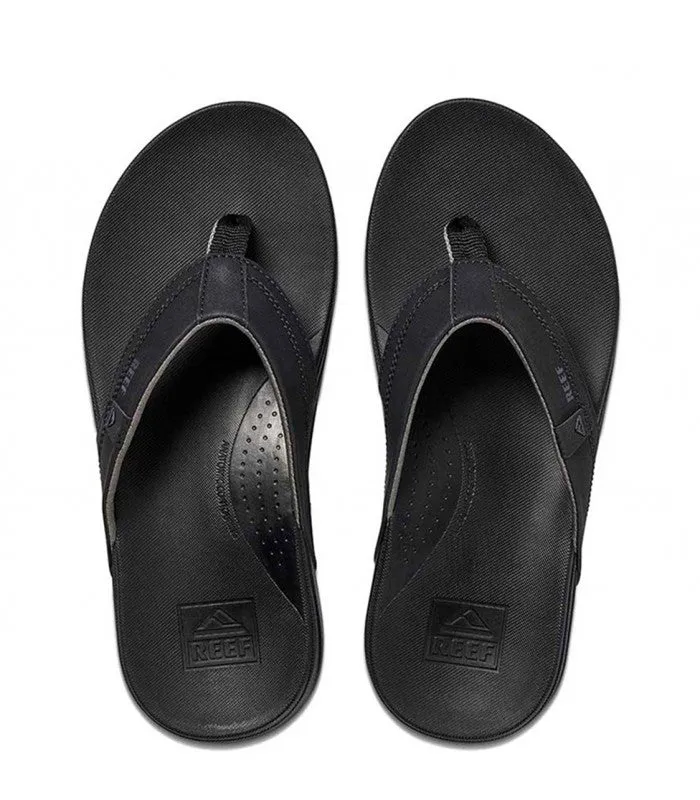 Reef Cushion Spring Mens Black