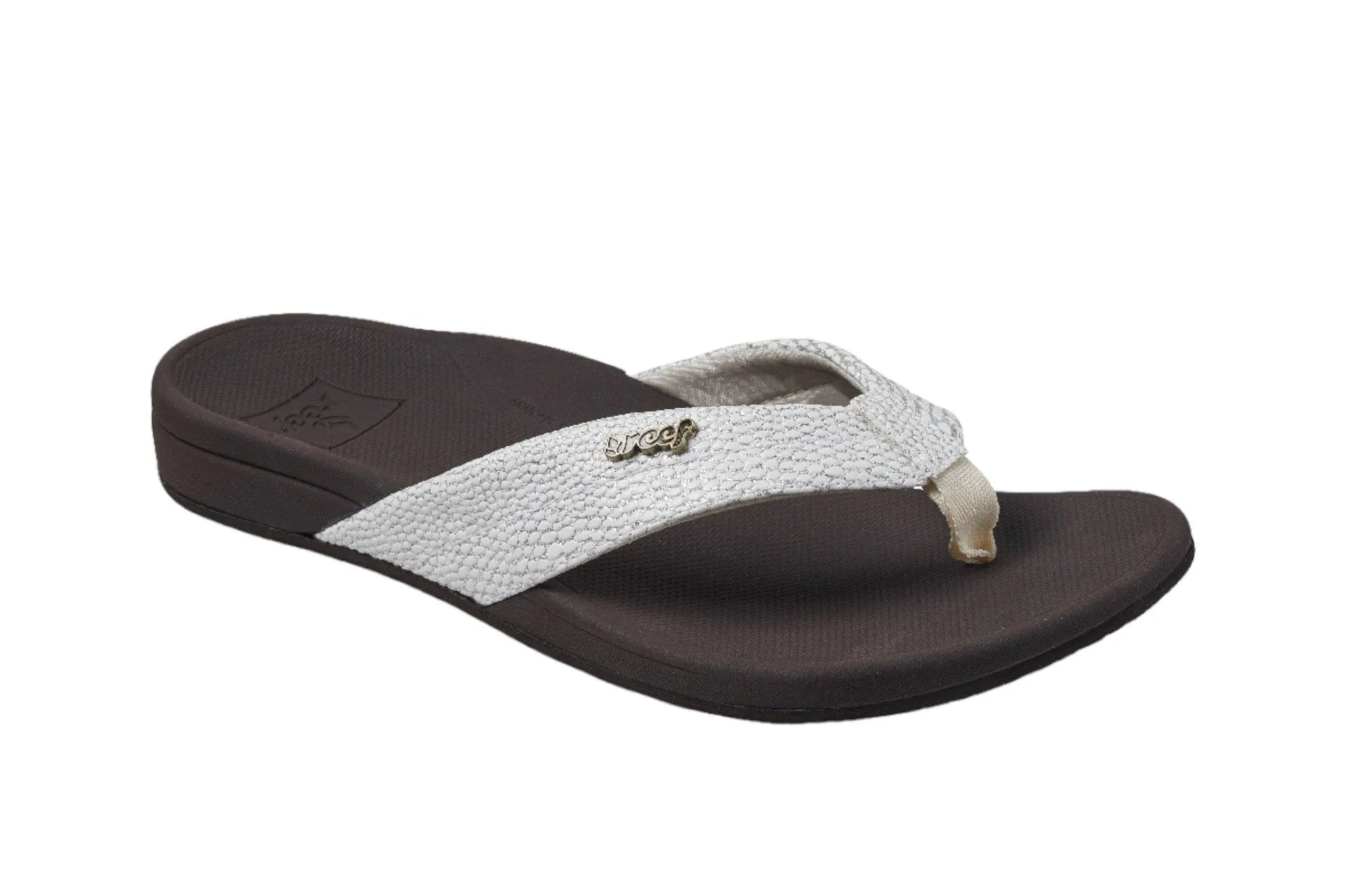 Reef Ortho-Spring Brown/ White Women's Flip-Flop Sandal