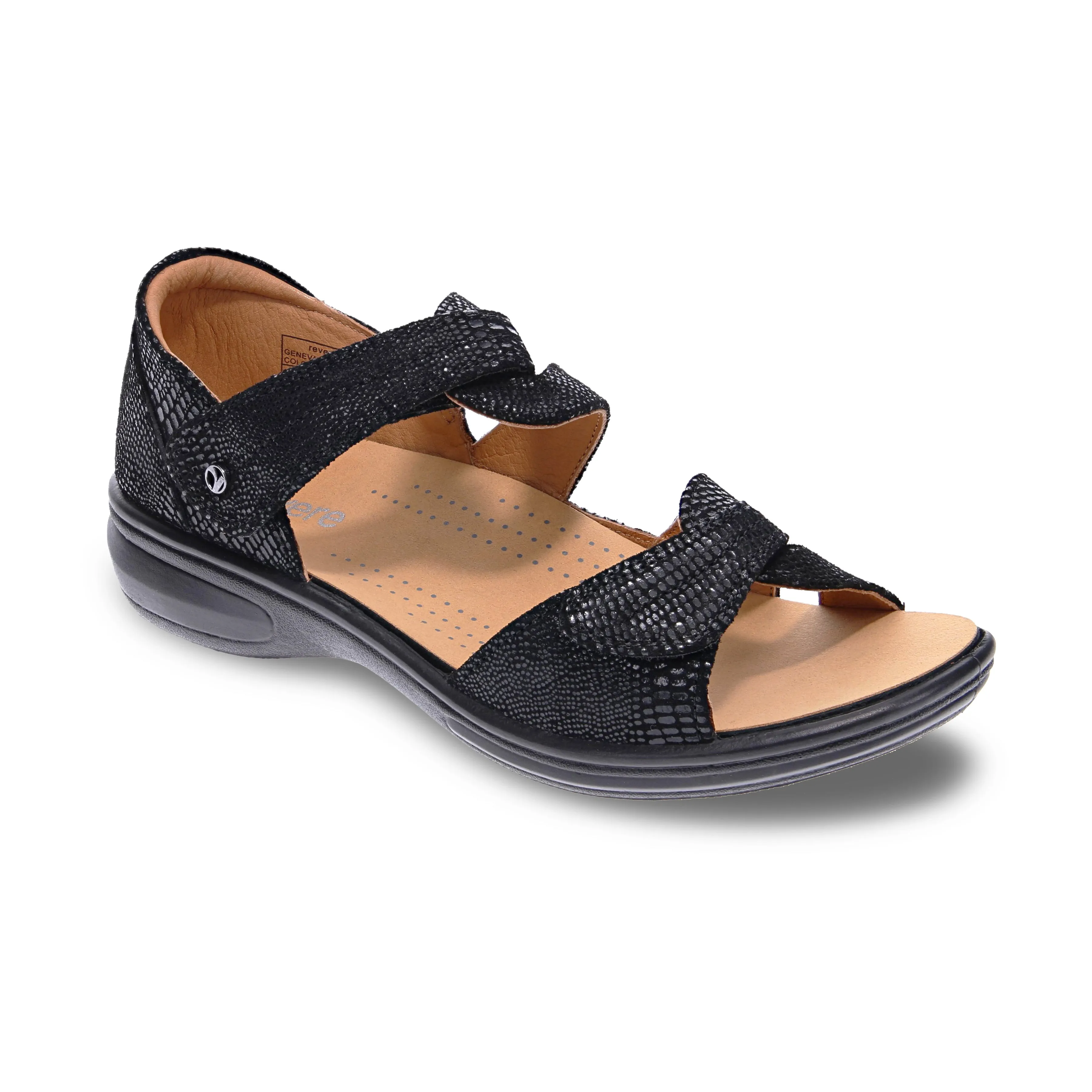 Revere Geneva Black Lizard