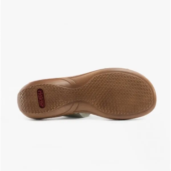 Rieker 60820-52 Womens Sandals Green