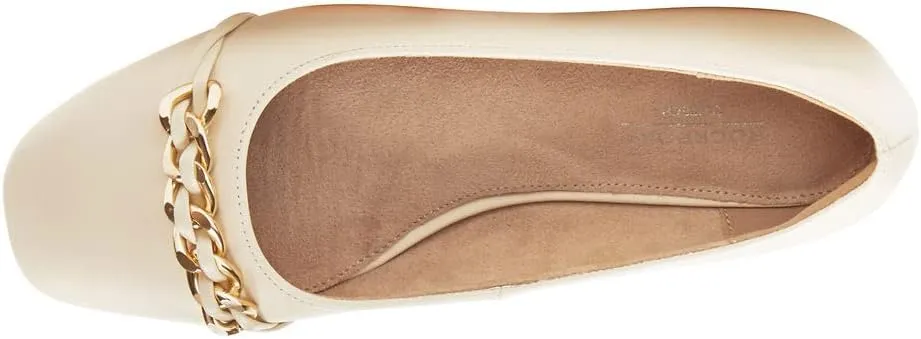 Rockport Women's Zoie Chain Ballet Flat