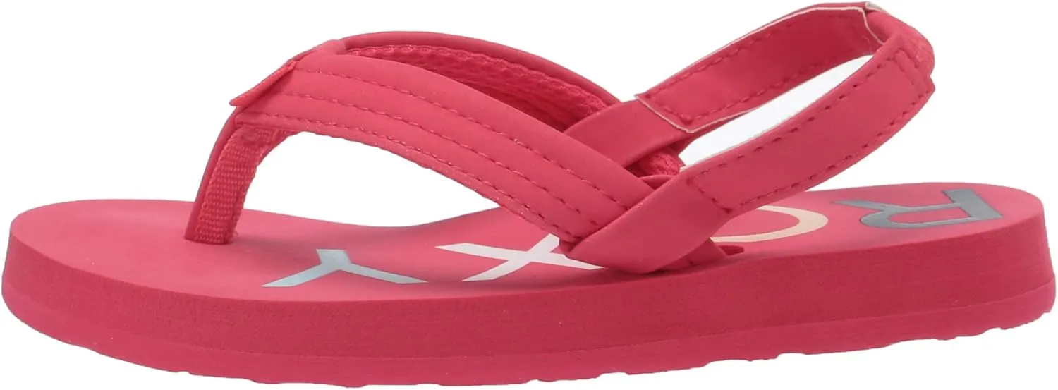 Roxy Girl's Toddler Vista 3 Point Sandal Flip-Flop
