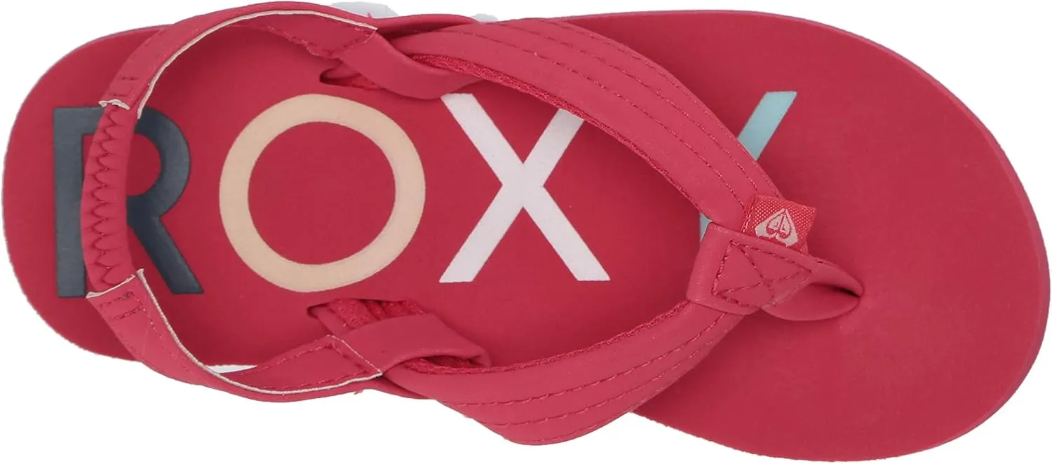 Roxy Girl's Toddler Vista 3 Point Sandal Flip-Flop
