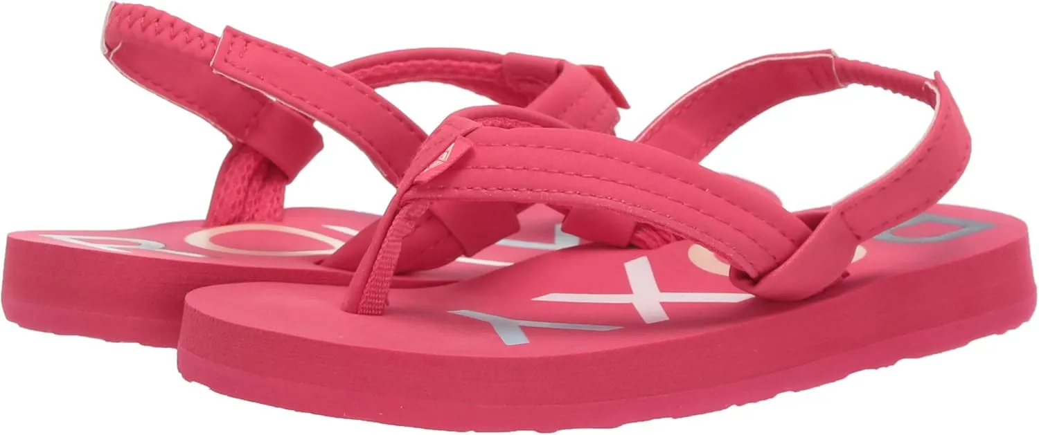 Roxy Girl's Toddler Vista 3 Point Sandal Flip-Flop