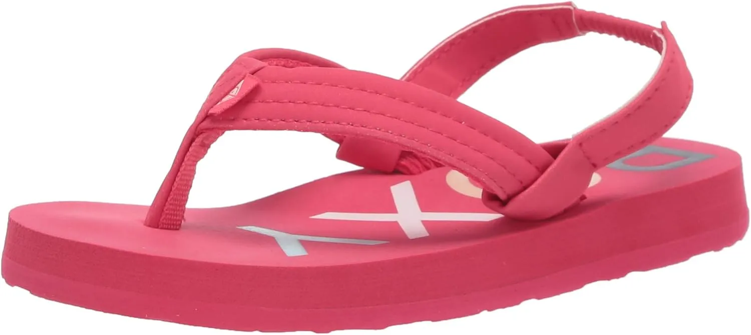 Roxy Girl's Toddler Vista 3 Point Sandal Flip-Flop
