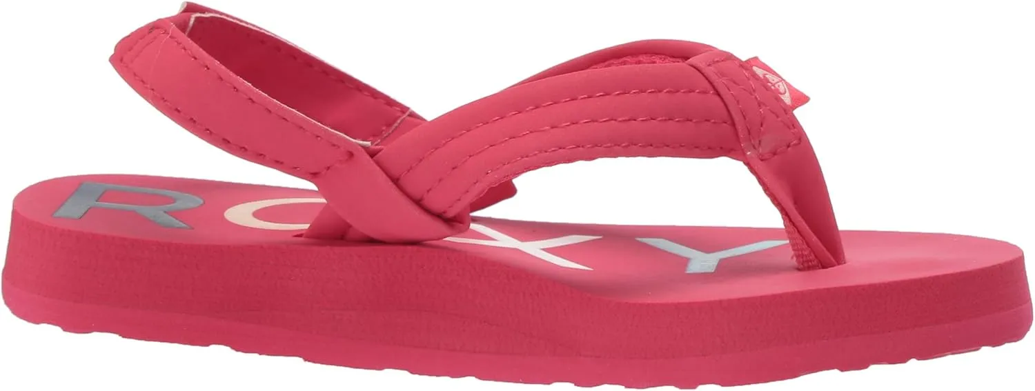 Roxy Girl's Toddler Vista 3 Point Sandal Flip-Flop