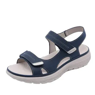 Ruffa - Minimalist Sandals with Wide Strap Comfort