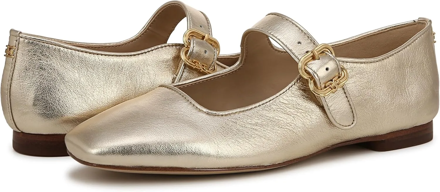 Sam Edelman Women's Michaela Stud Mary Jane Flat