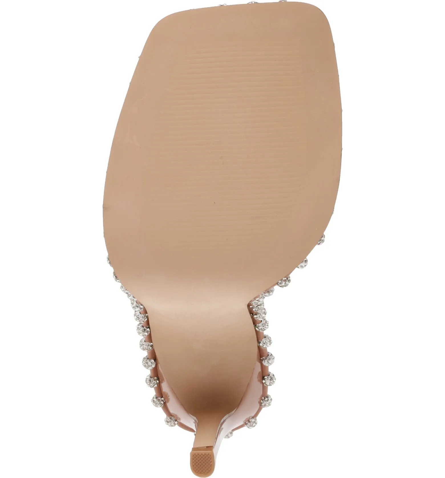 Sandals Big-ticket savings Dotted Clear Lining Chrystal Madden Mule Zaylee Nude Heeled Popular pick Steve HIgh