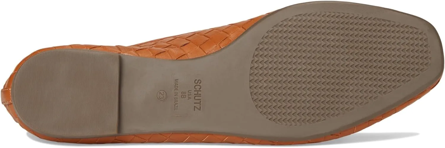 SCHUTZ Women's Arissa Woven Ballet Flat
