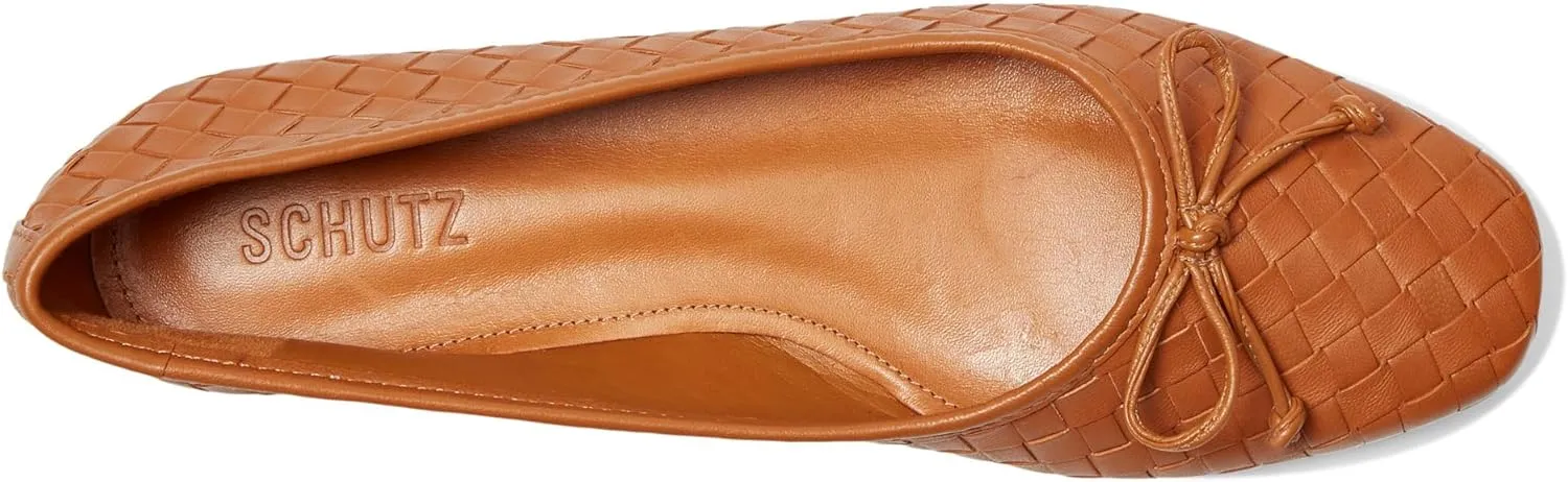 SCHUTZ Women's Arissa Woven Ballet Flat