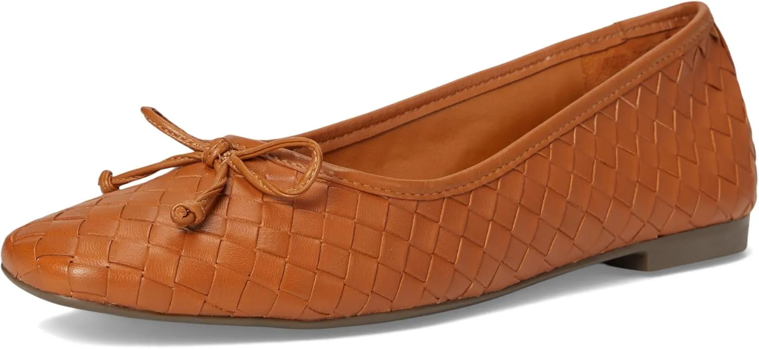 SCHUTZ Women's Arissa Woven Ballet Flat