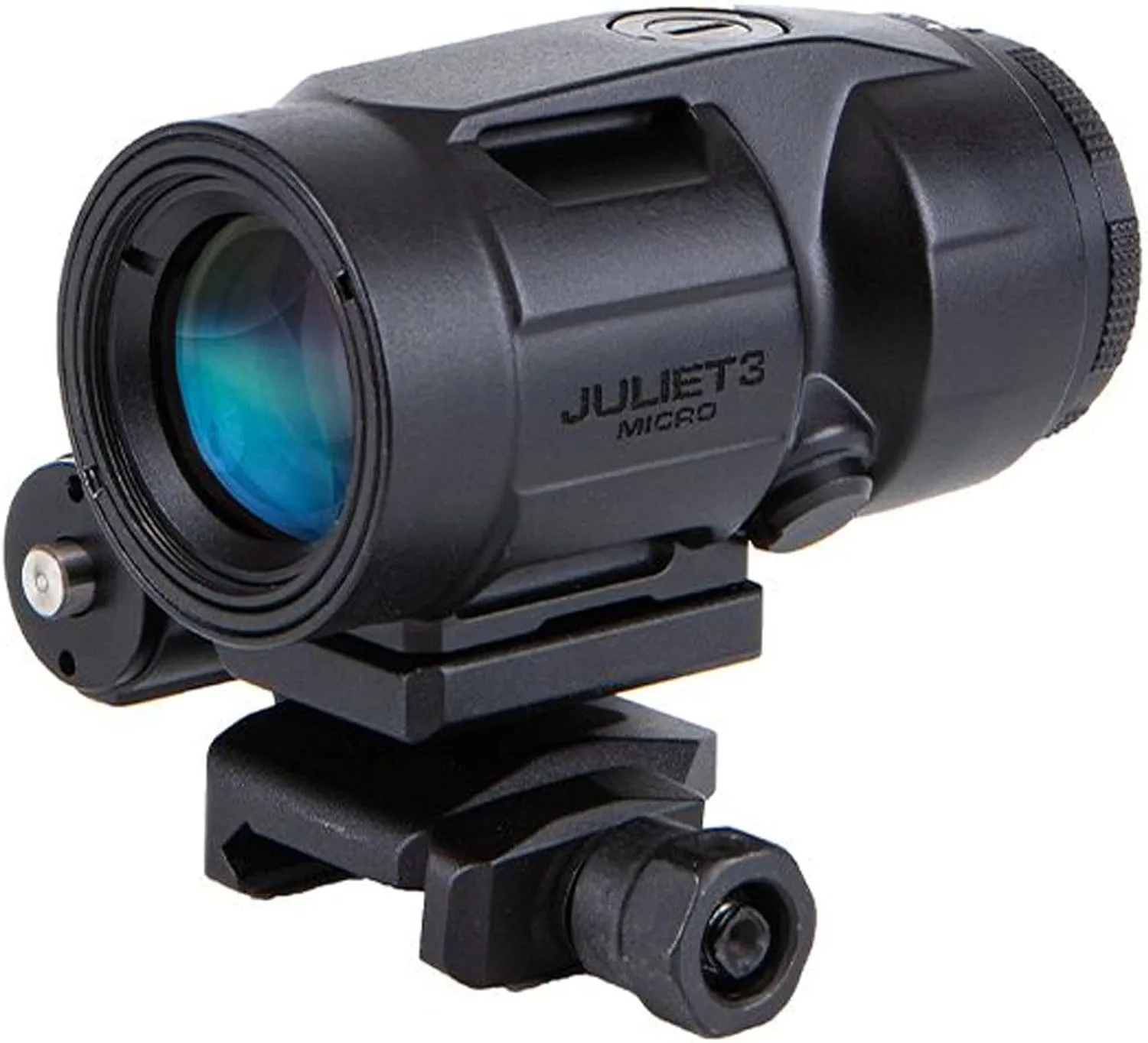 Sig Sauer Juliet3-Micro 3x22 mm Durable Ultra-Compact Lightweight Waterproof Fogproof Magnifier | Push-Button Mount with Spacers