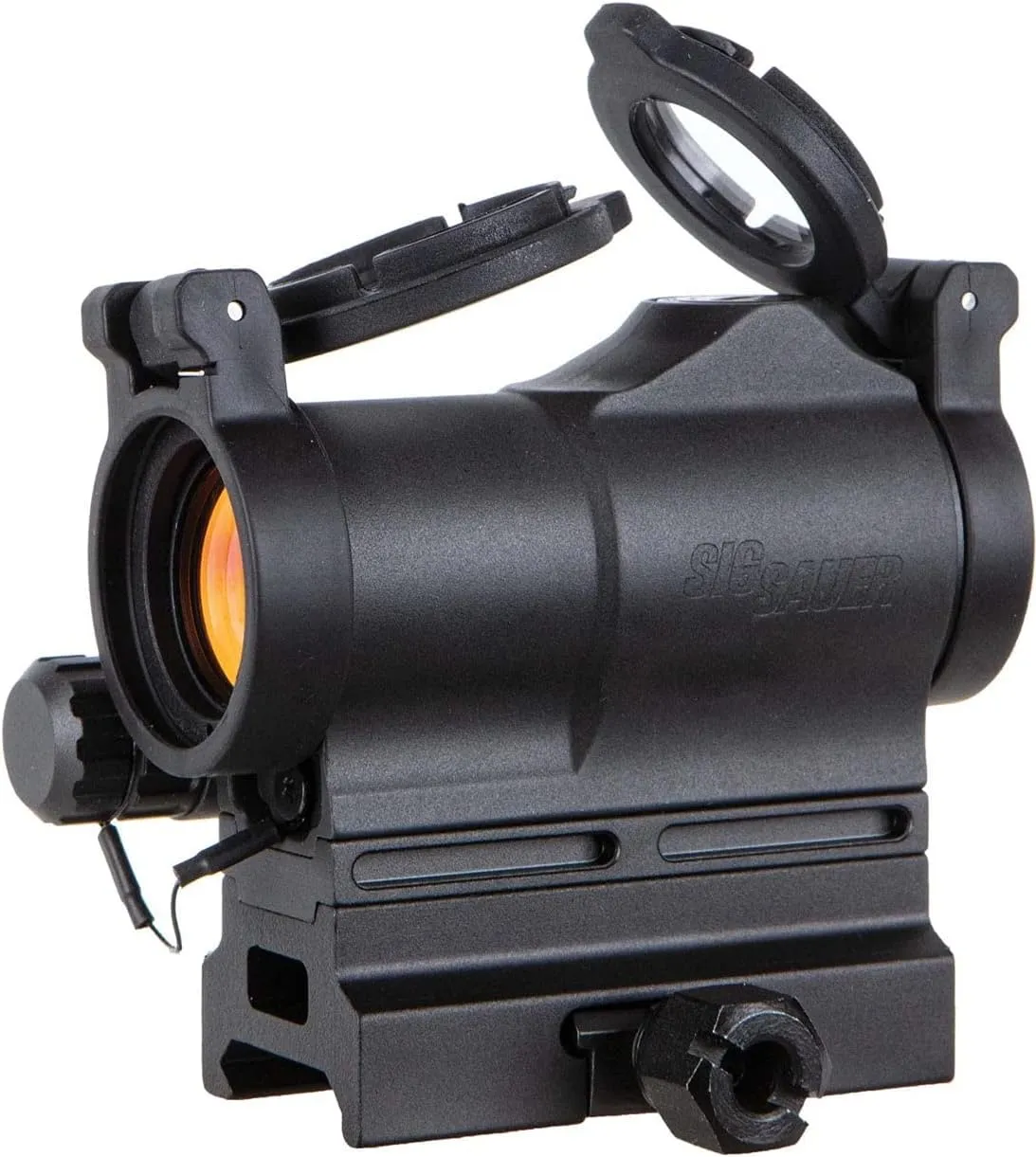 Sig Sauer ROMEO7S Compact Red Dot Sight, 1x22mm, 2 MOA Red Dot, 0.5 MOA Adj, M1913, SOR75001