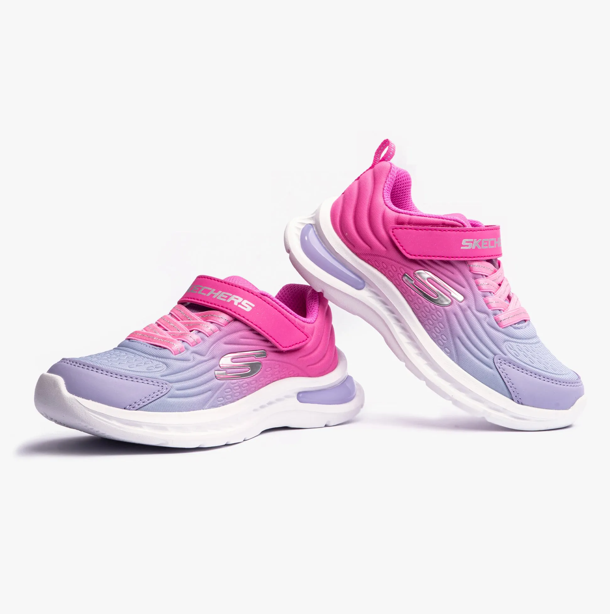 Skechers 303603L/PKLV JUMPSTERS-TECH Girls Trainers Pink