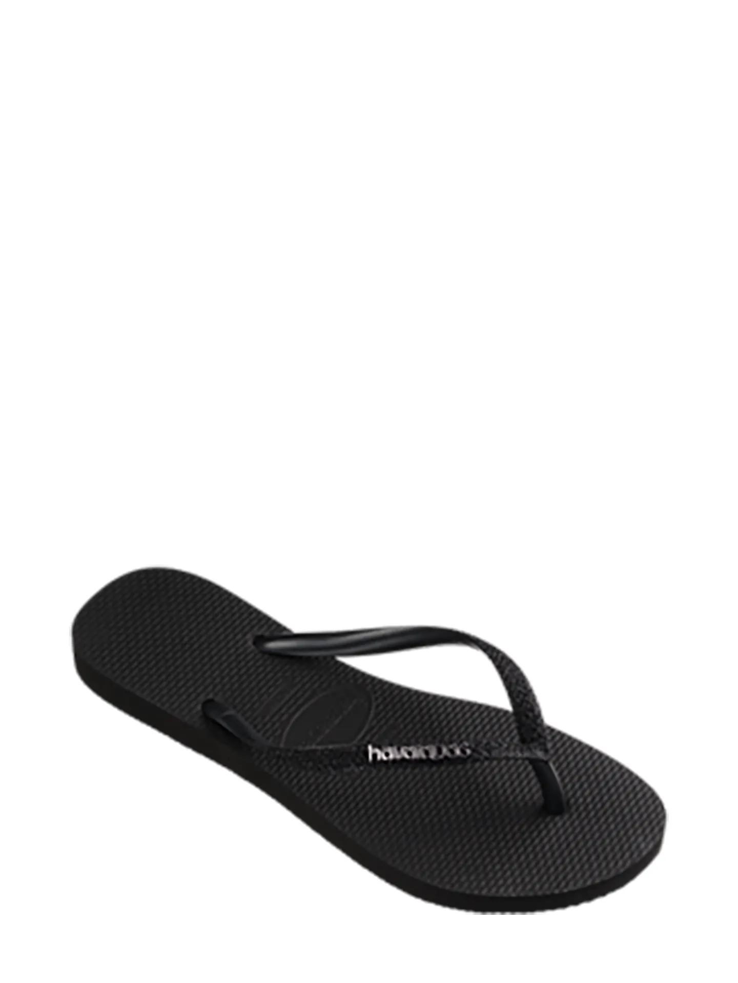 Slim Glitter II flip-flops, Black/Black