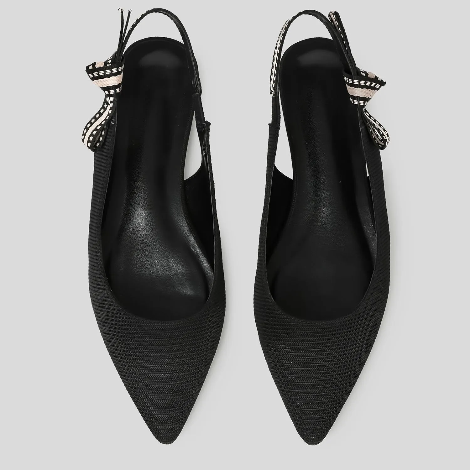 Slingback Flats for Women Pointed Toe Ballet Flats Casual Fashion Ballerina Flats Slip On Comfortable Dress Mary Jane Shoes