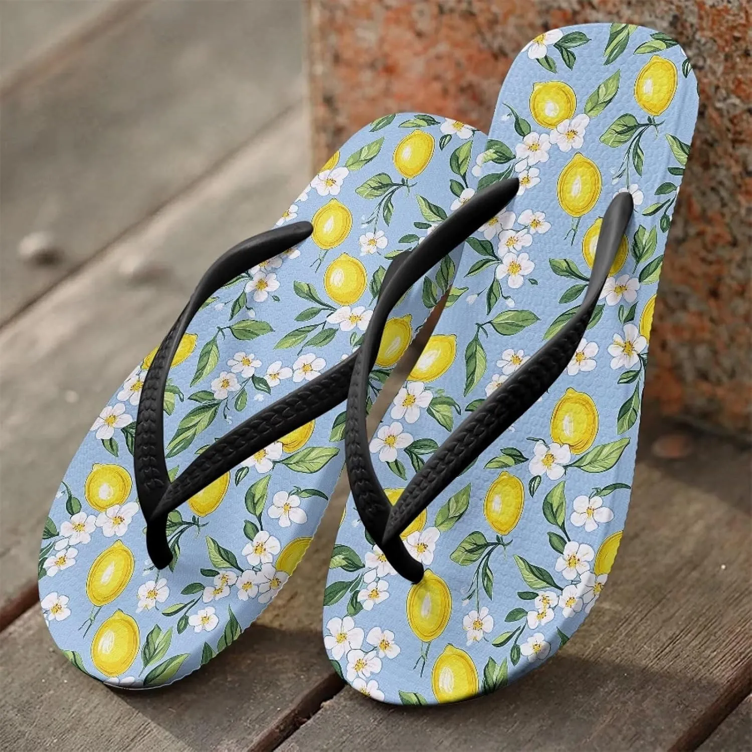 Slippers for Women Comfortable Slide Sandals with Non Slip Sole Fashion Lightweight Shower Shoes House Slippers Black Size 5-9