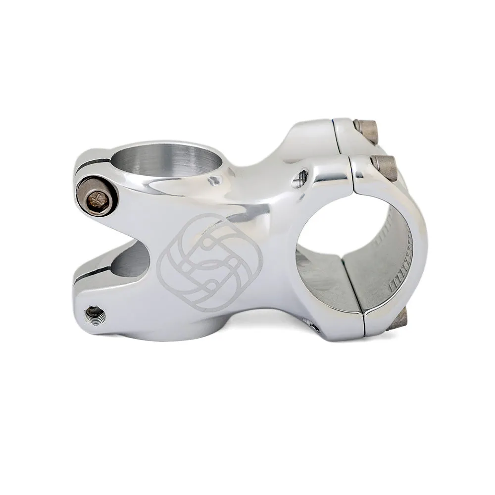 Smart design 31.8mm Staff Gusset - - Easy-to-use Silver Stem