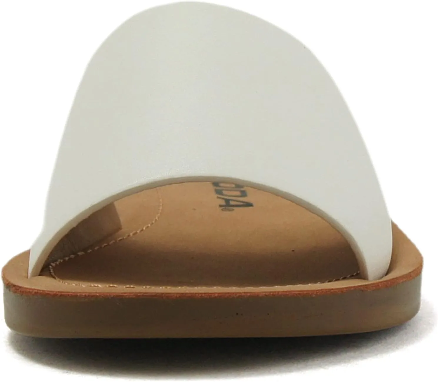 Soda EFRON-2 Little Kid Children Girls Toddler Casual Comfort One Band Fashion Slip on Slide Flip Flop Flat Sandals