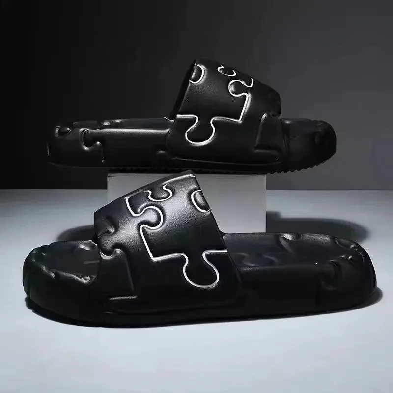 Soft Flip Flops Outdoor Casual Couple Slippers