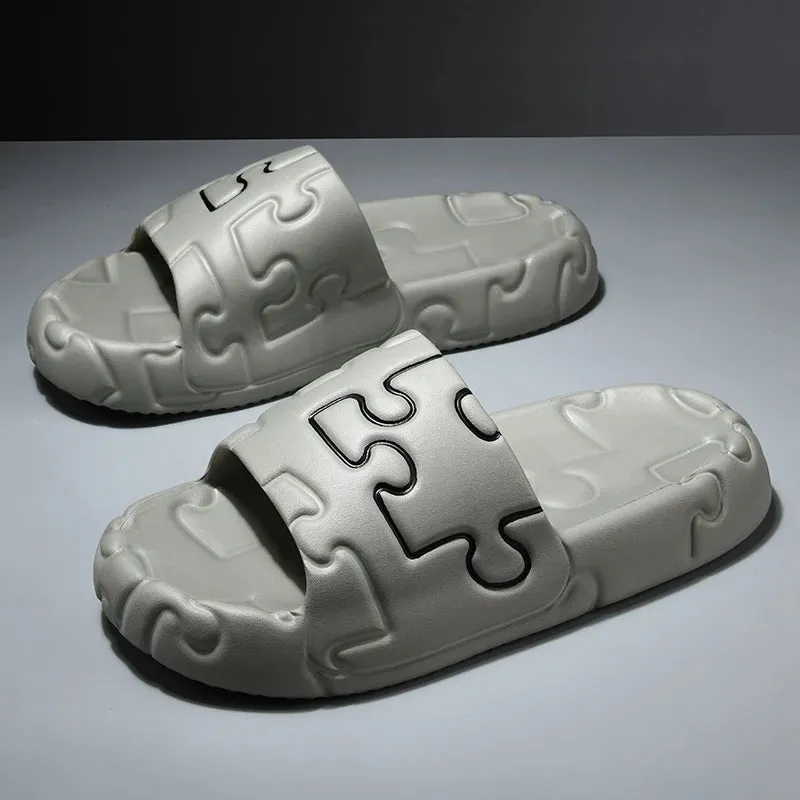 Soft Flip Flops Outdoor Casual Couple Slippers
