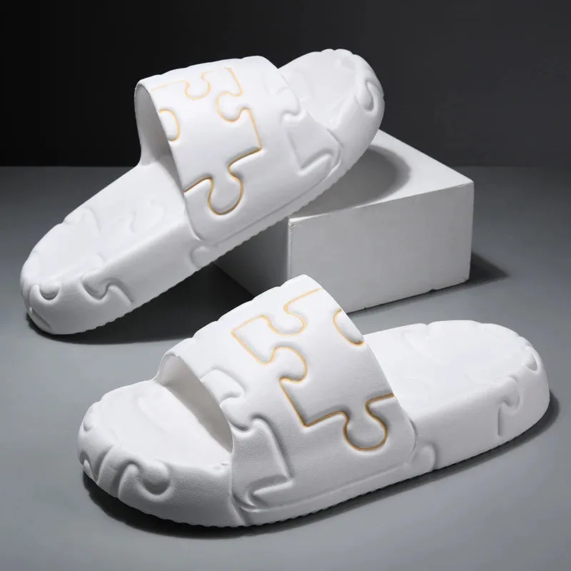 Soft Flip Flops Outdoor Casual Couple Slippers