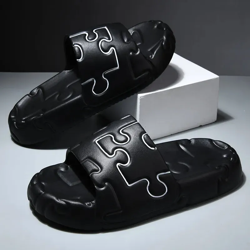Soft Flip Flops Outdoor Casual Couple Slippers