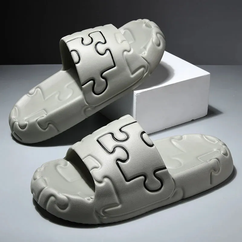 Soft Flip Flops Outdoor Casual Couple Slippers