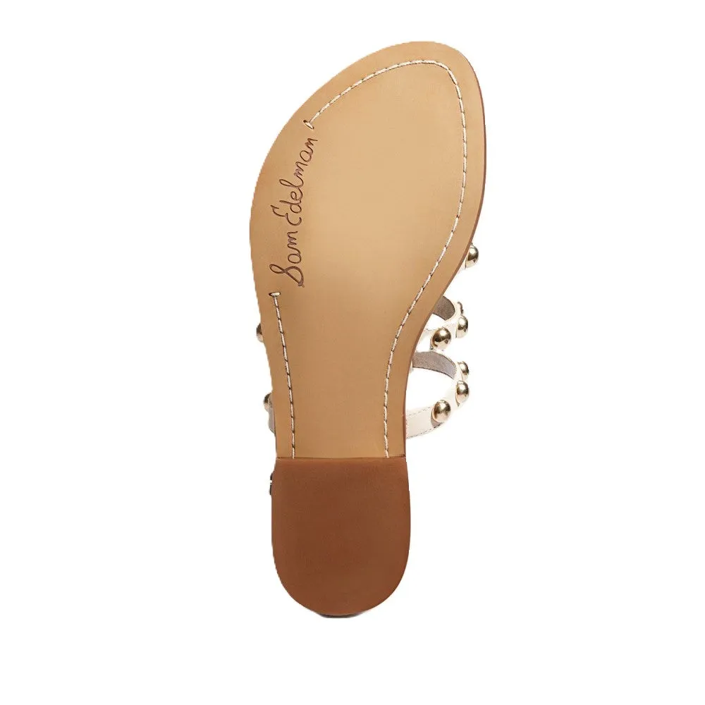 Strap Casual Sam Open Hassle-free delivery Ankle Toe Ivory Sandals Geralyn Edelman Spring deal Fsahion Snake Leather