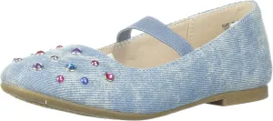 The Children's Place Girls Kayla Velvet Flat Shoe Shoe
