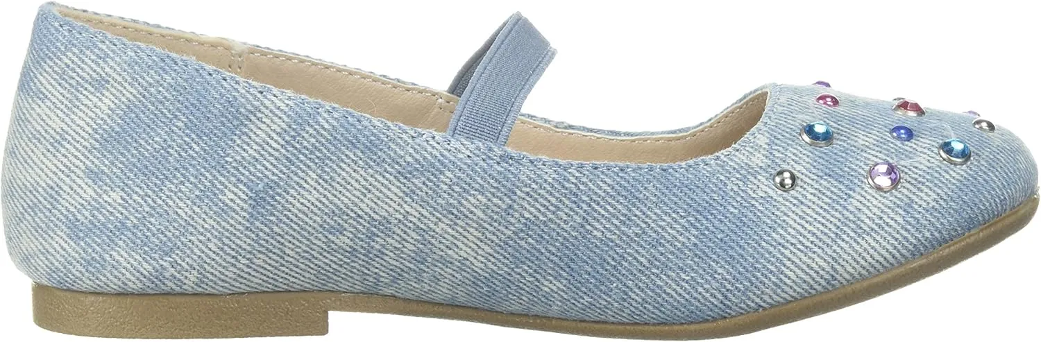 The Children's Place Girls Kayla Velvet Flat Shoe Shoe