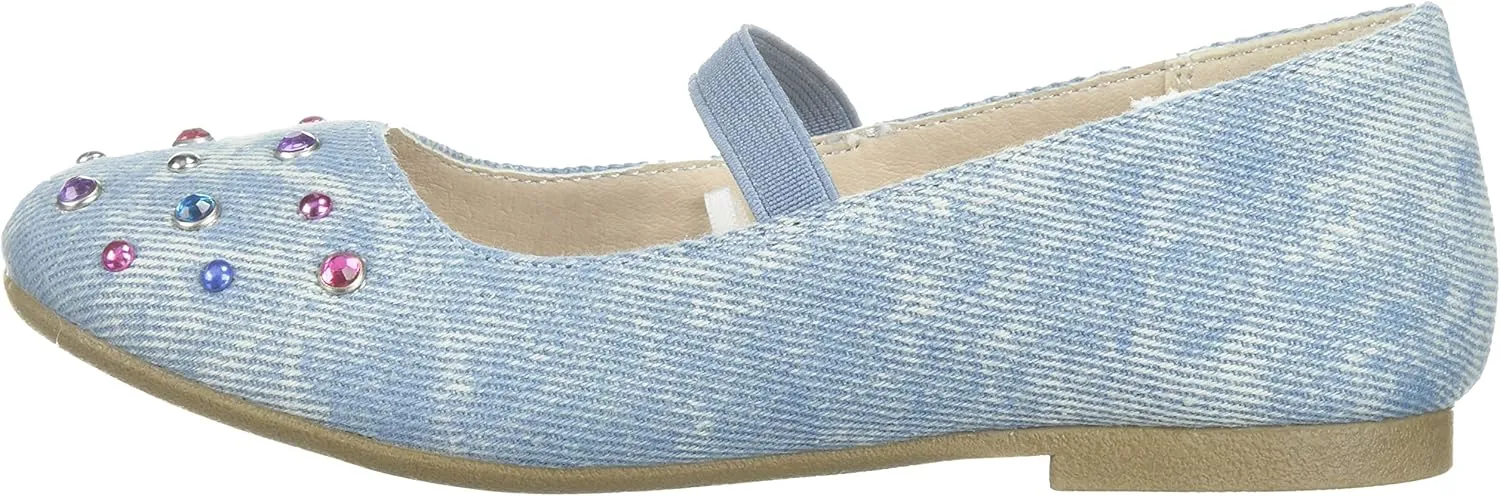 The Children's Place Girls Kayla Velvet Flat Shoe Shoe