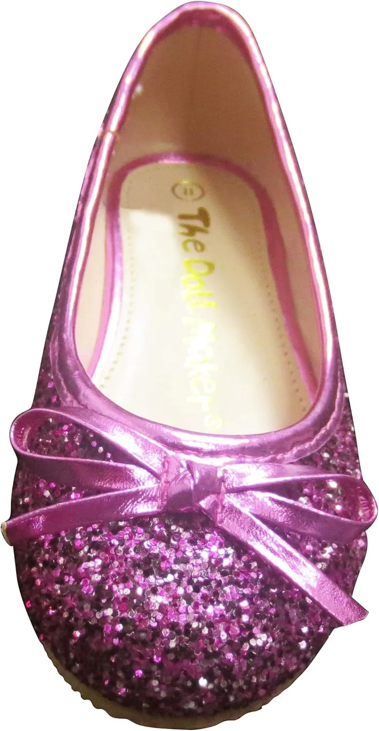 The Doll Maker Glitter Ballet Flat