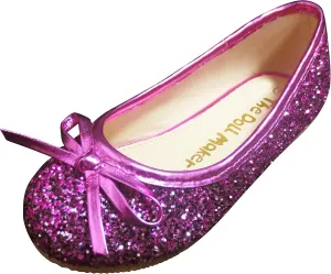 The Doll Maker Glitter Ballet Flat