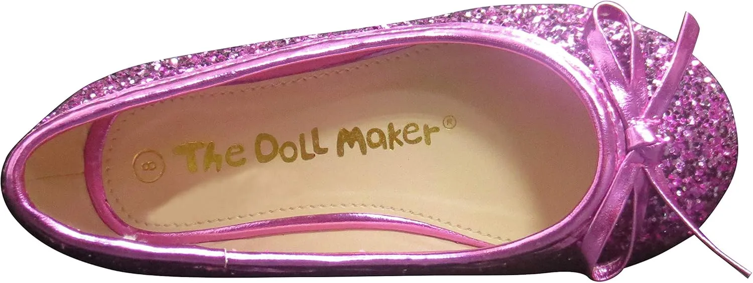 The Doll Maker Glitter Ballet Flat