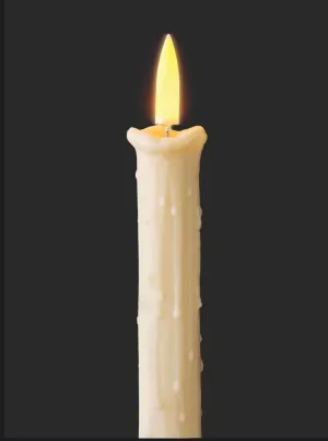 The Feeling's Flame LED Electric Candle | Realistic Natural Moving Candlelight | 20,000  Hours Lifespan | 3 Lumens Light Output