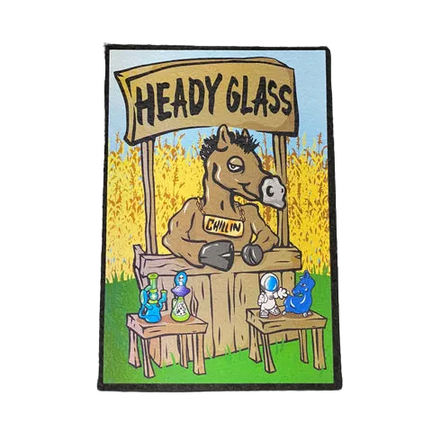 The Glass Mule x Danger Visual x Moodmats - Heady Glass