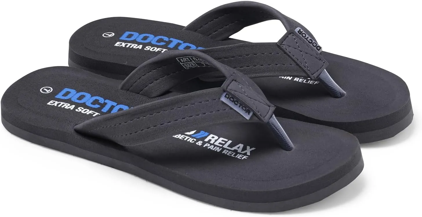 Thong Arch Support Ortho Slippers for Women| Orthopedic Diabetic & Stylish| Lightweight Comfortable & Casual|Pregnancy Anti-Skid Bedroom Daily Use House Flip-Flops Ladies Girls D-15