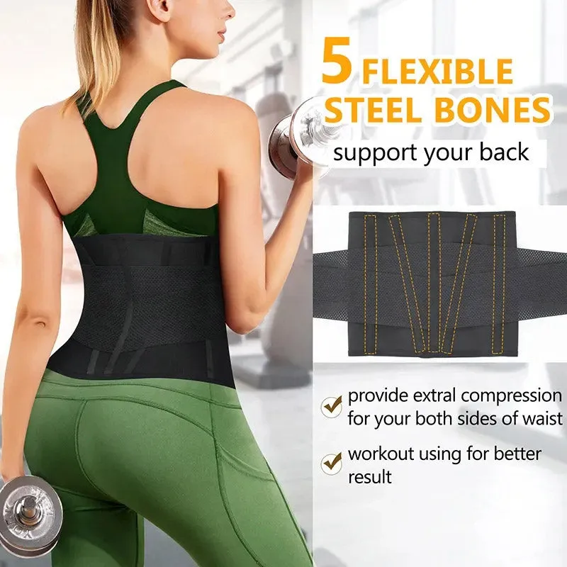 🔥Today 50% off🔥Waist Trainer Belt for Women & Men