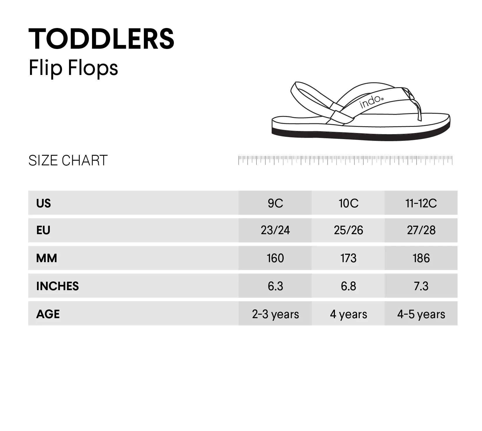 Toddlers Flip Flops - Shore Light