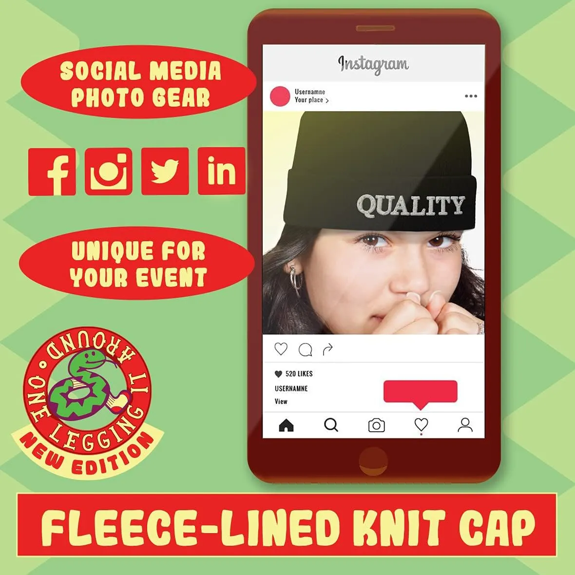 #Tokarev - Soft Hashtag Adult Beanie Cap