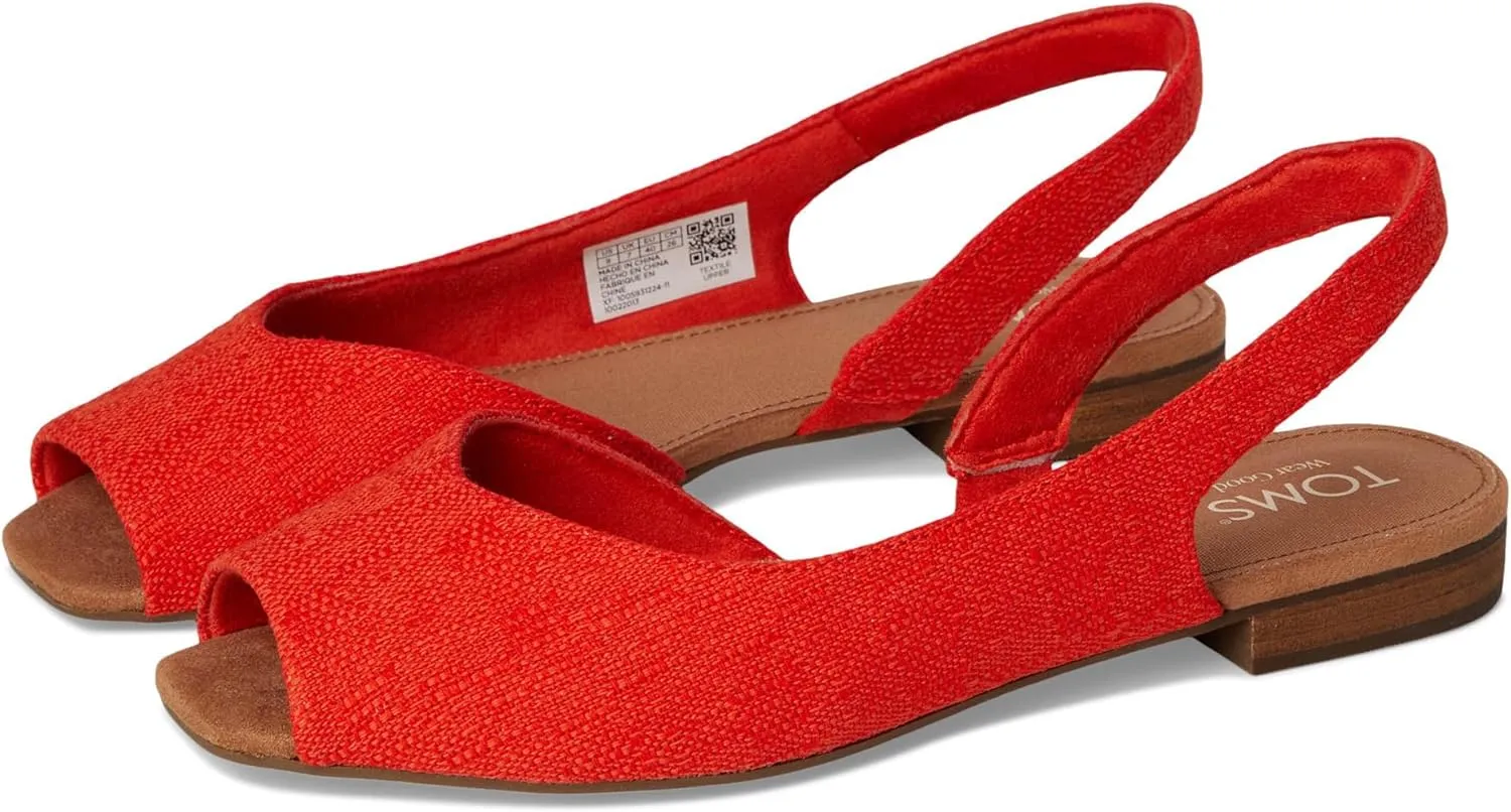 TOMS Women's Briella Slingback Ballet Flat