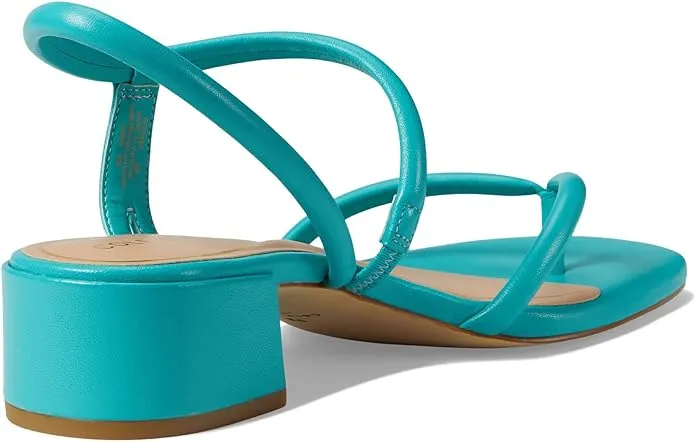 Turquoise Slip Block Sandals Leather Thong Toe Calli On Global express Cole Open Heeled Haan Bestseller bargain