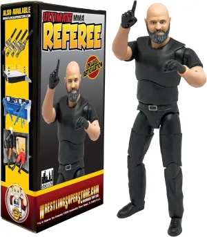 Ultimate MMA Referee with Deluxe Articulation for Mixed Martial Arts Action Figures