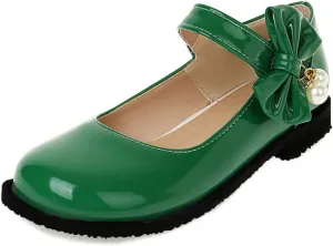 UniqueStride Womens Ballet Mary Janes Flats Patent Leather Platform Low Heels Pumps Round Toe Buckle Strap Cute Shoes