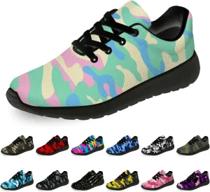 Unisex Camouflage Sneakers for Women & Men, Breathable & Lightweight, All Occasions