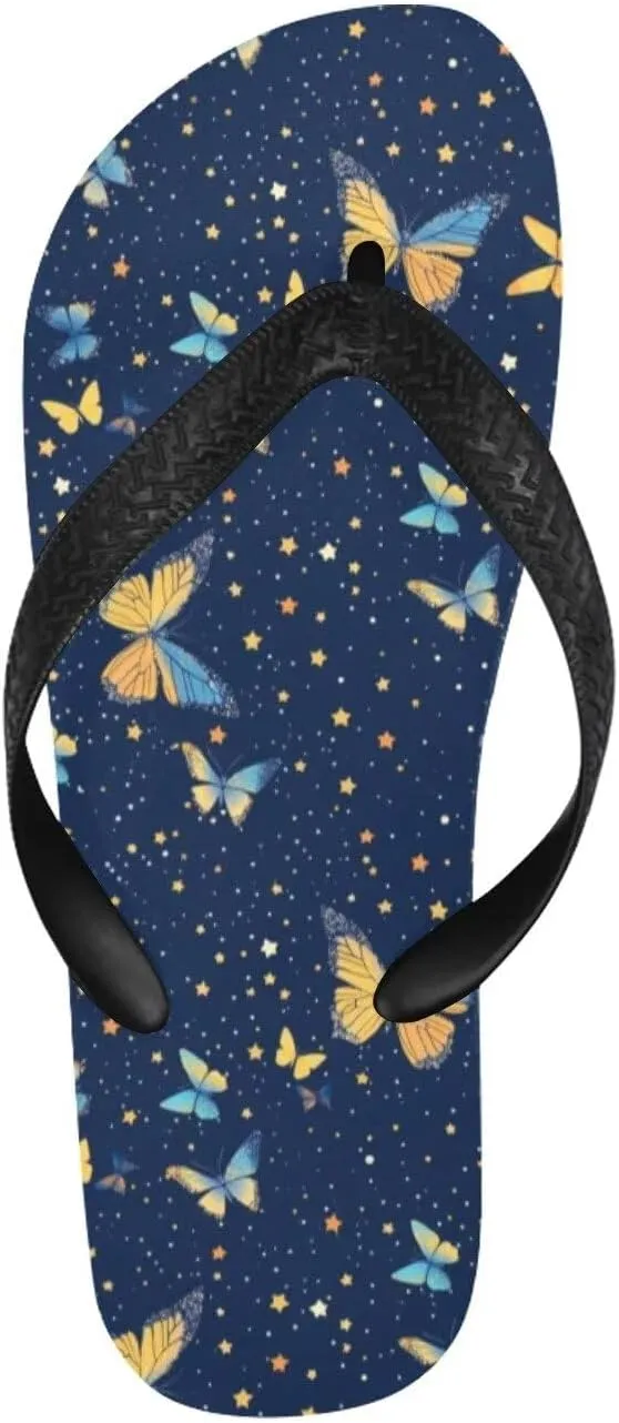 Unisex Flip Flops for Men and Women Lightweight Slip-On Beach Sandals with Sole for Outdoor Pool Casual Wear